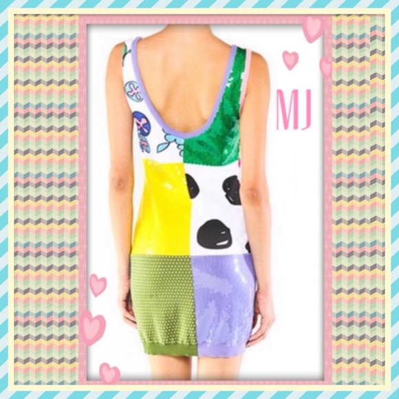 🎉🎉HP🎉🎀New Jeremy Scott Sequins Dress🎀 - Picture 4 of 4